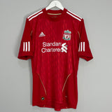 2010/12 LIVERPOOL TORRES #9 HOME SHIRT (M) ADIDAS