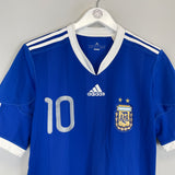 2010/11 ARGENTINA MESSI #10 AWAY SHIRT (S) ADIDAS