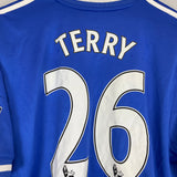 2013/14 CHELSEA TERRY #26 HOME SHIRT (L) ADIDAS