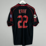 2005/06 AC MILAN KAKA #22 THIRD SHIRT (M) ADIDAS