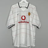 2003/05 MANCHESTER UNITED RONALDO #7 THIRD SHIRT (XL) NIKE