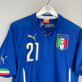 2014/15 ITALY PIRLO #21 HOME SHIRT (L) PUMA