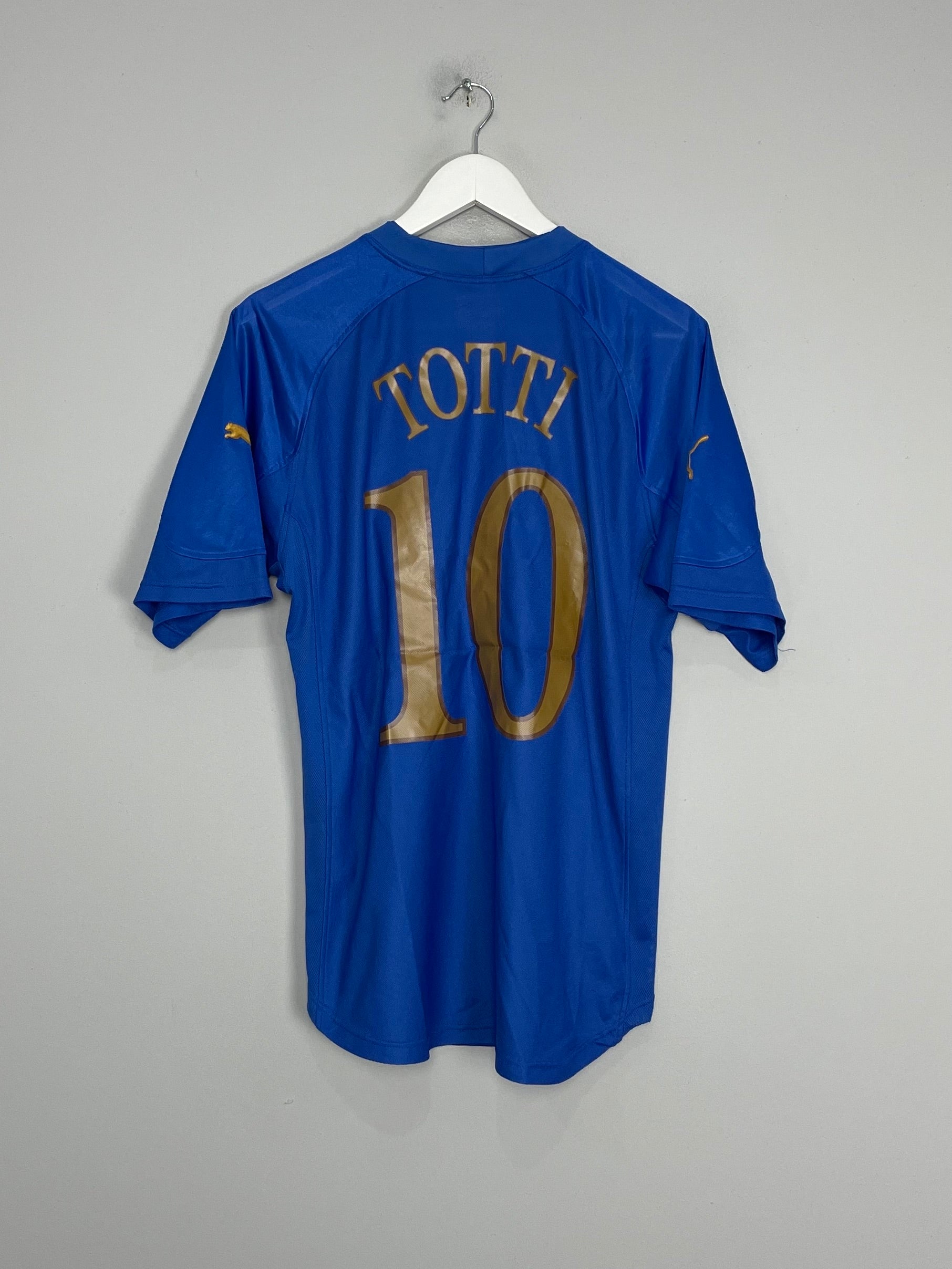 2004/06 ITALY TOTTI #10 HOME SHIRT (L) PUMA