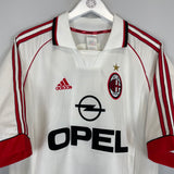 1998/99 AC MILAN MALDINI #3 AWAY SHIRT (L) ADIDAS