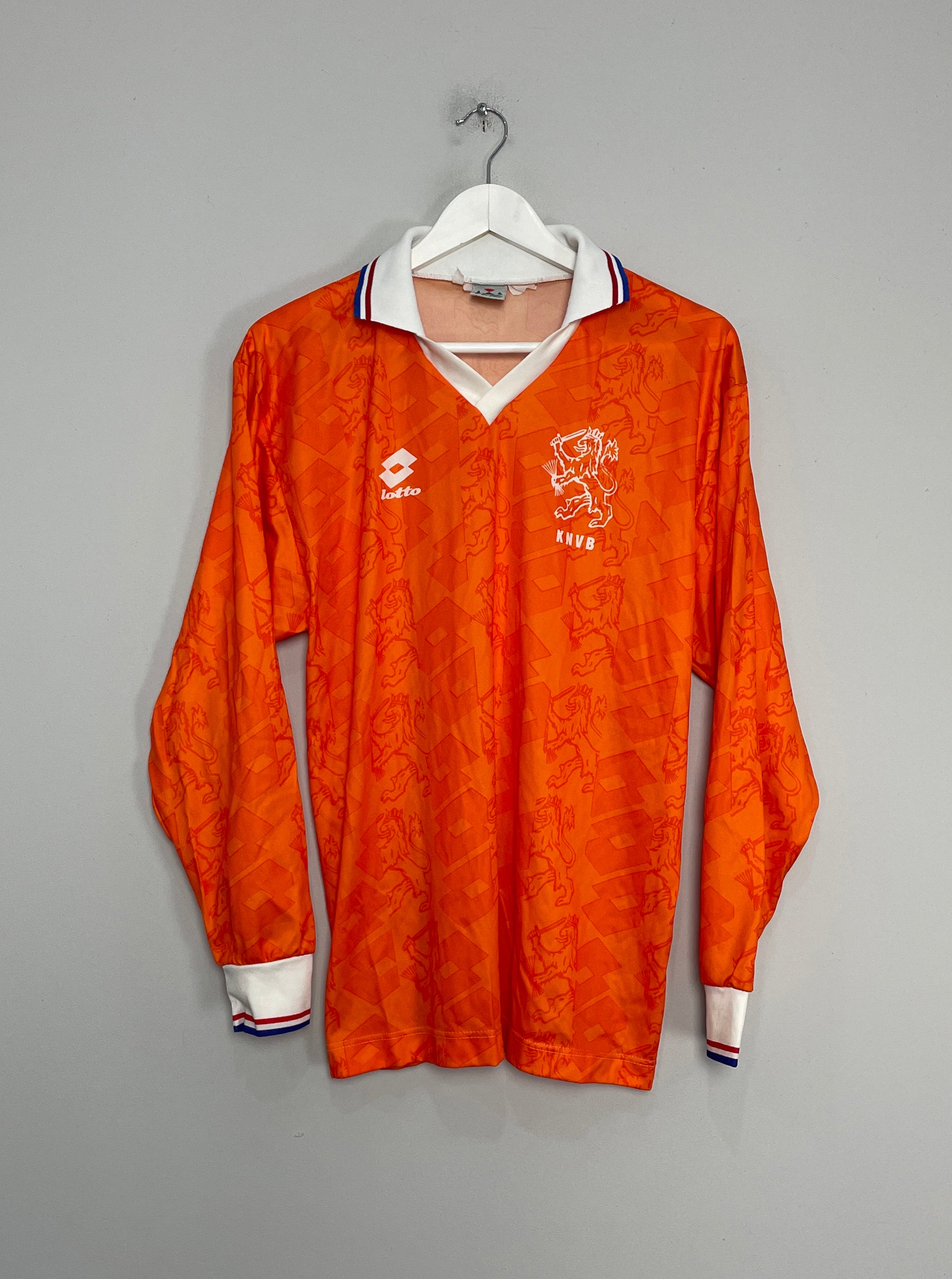 1994/95 NETHERLANDS L/S HOME SHIRT (S) LOTTO