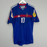 2004/06 FRANCE ZIDANE #10 HOME SHIRT (M) ADIDAS