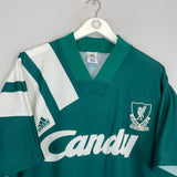 1991/92 LIVERPOOL AWAY SHIRT (L) ADIDAS