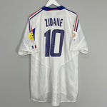 2004/06 FRANCE ZIDANE #10 AWAY SHIRT (XL) ADIDAS