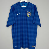 2014/15 BRAZIL AWAY SHIRT (XXL) NIKE