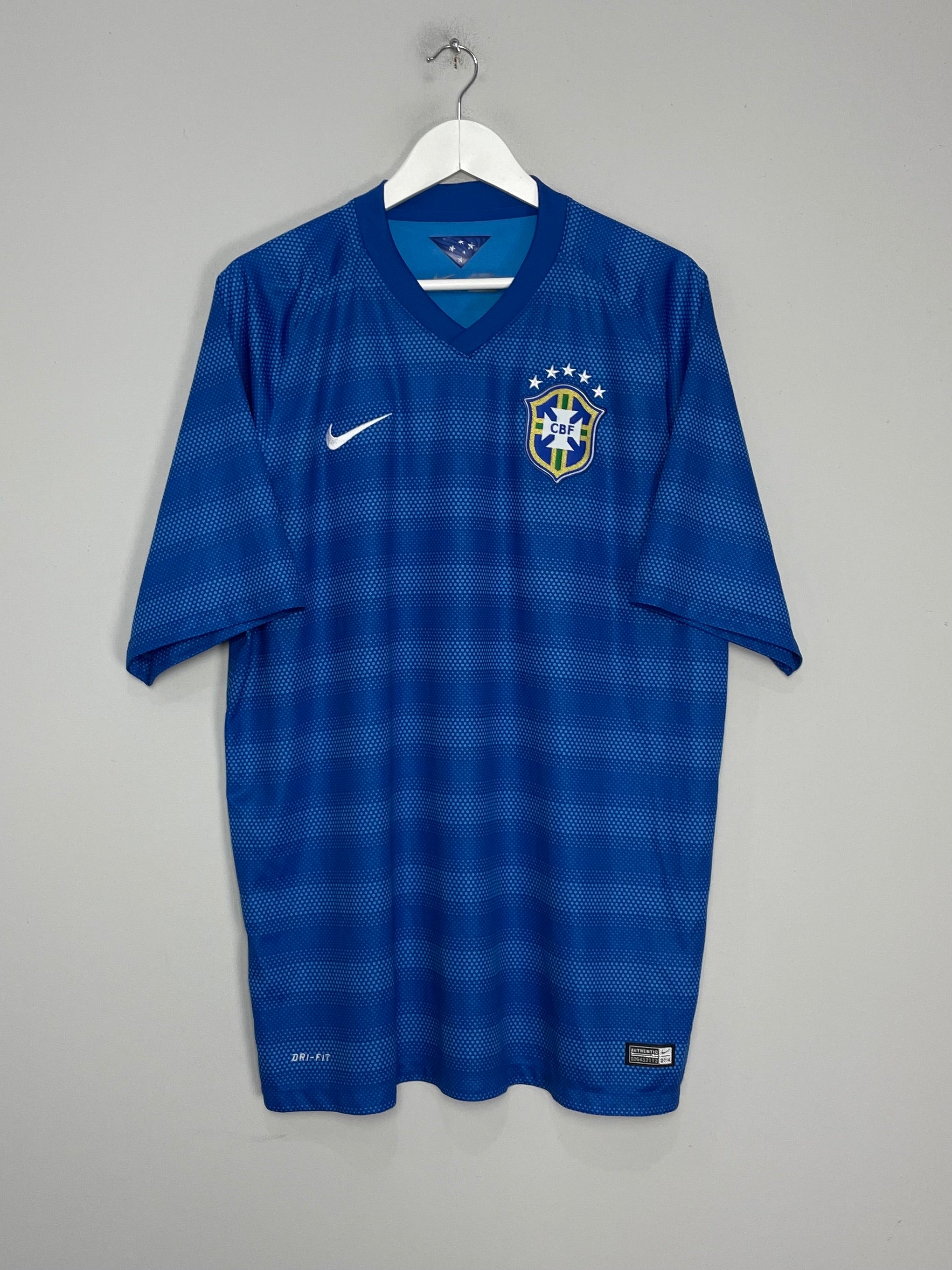 2014/15 BRAZIL AWAY SHIRT (XXL) NIKE