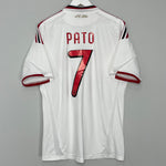 2007/08 AC MILAN PATO #7 AWAY SHIRT (L) ADIDAS