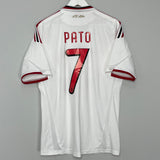 2007/08 AC MILAN PATO #7 AWAY SHIRT (L) ADIDAS