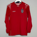 2004/06 ENGLAND L/S AWAY SHIRT (S) UMBRO