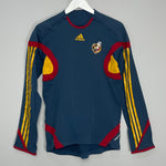 2008/10 SPAIN TRAINING SHIRT (M) ADIDAS