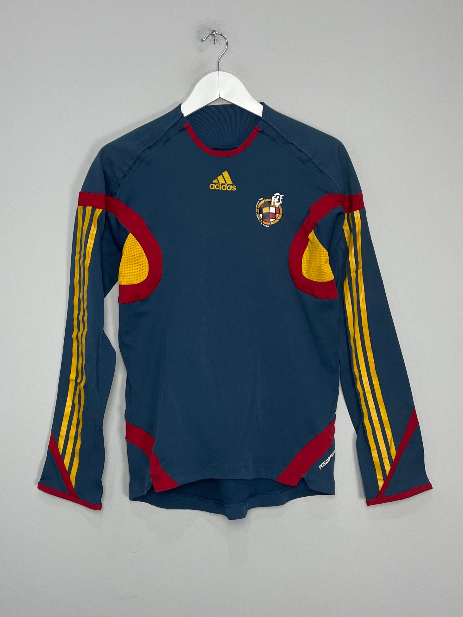 2008/10 SPAIN TRAINING SHIRT (M) ADIDAS