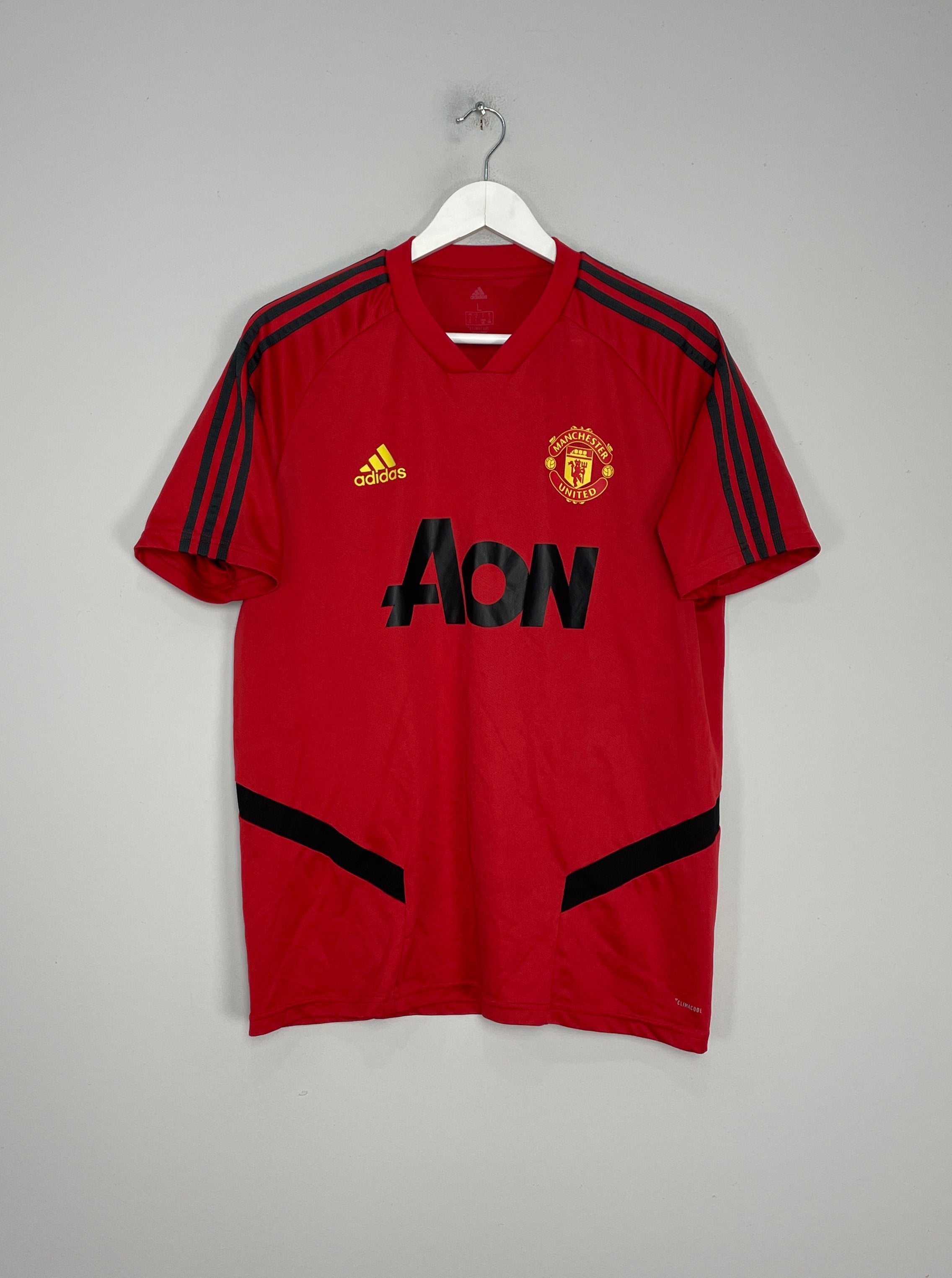 2019/20 MANCHESTER UNITED TRAINING SHIRT (L) ADIDAS