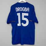 2005/06 CHELSEA DROGBA #11 *CENTENARY* HOME SHIRT (XXXL) UMBRO