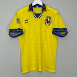 1996/97 VILLAREAL HOME SHIRT (M) RASAN