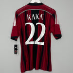 2014/15 AC MILAN KAKA #22 *BNWT* HOME SHIRT (L) ADIDAS