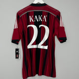 2014/15 AC MILAN KAKA #22 *BNWT* HOME SHIRT (L) ADIDAS