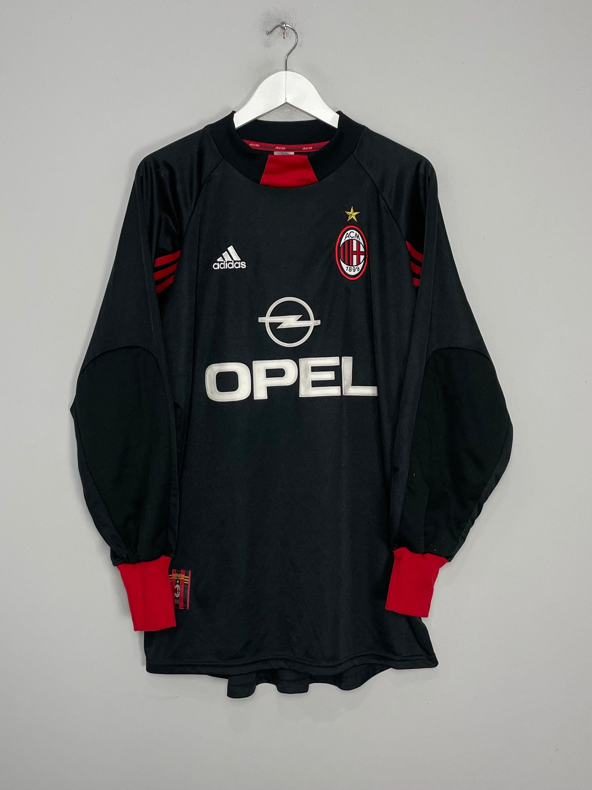 1999/00 AC MILAN GK SHIRT (L) ADIDAS