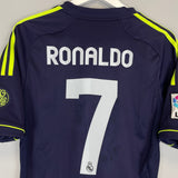 2012/13 REAL MADRID RONALDO #7 AWAY SHIRT (M) ADIDAS