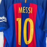 2016/17 BARCELONA MESSI #10 HOME SHIRT (XL) NIKE