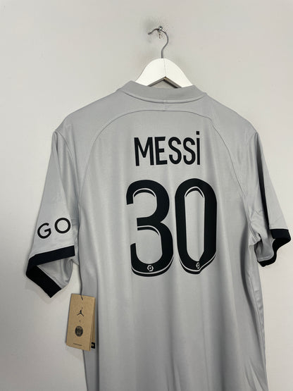 2022/23 PSG MESSI #30 *BNWT* AWAY SHIRT (XL) JORDAN