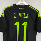 2015/16 MEXICO C.VELA #11 AWAY SHIRT (L) ADIDAS