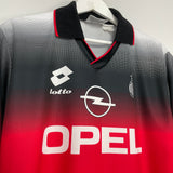 1995/96 AC MILAN TRAINING SHIRT (M) LOTTO