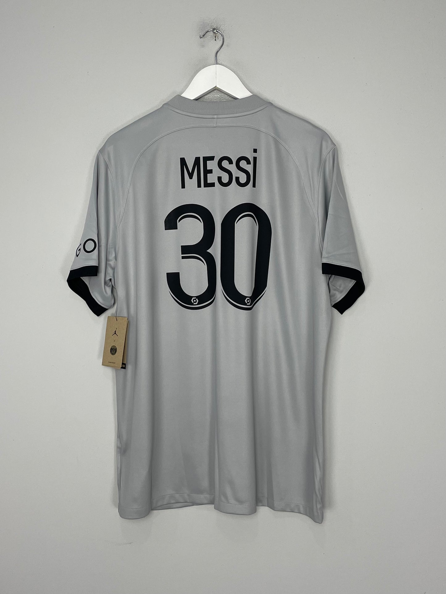 2022/23 PSG MESSI #30 *BNWT* AWAY SHIRT (XL) JORDAN