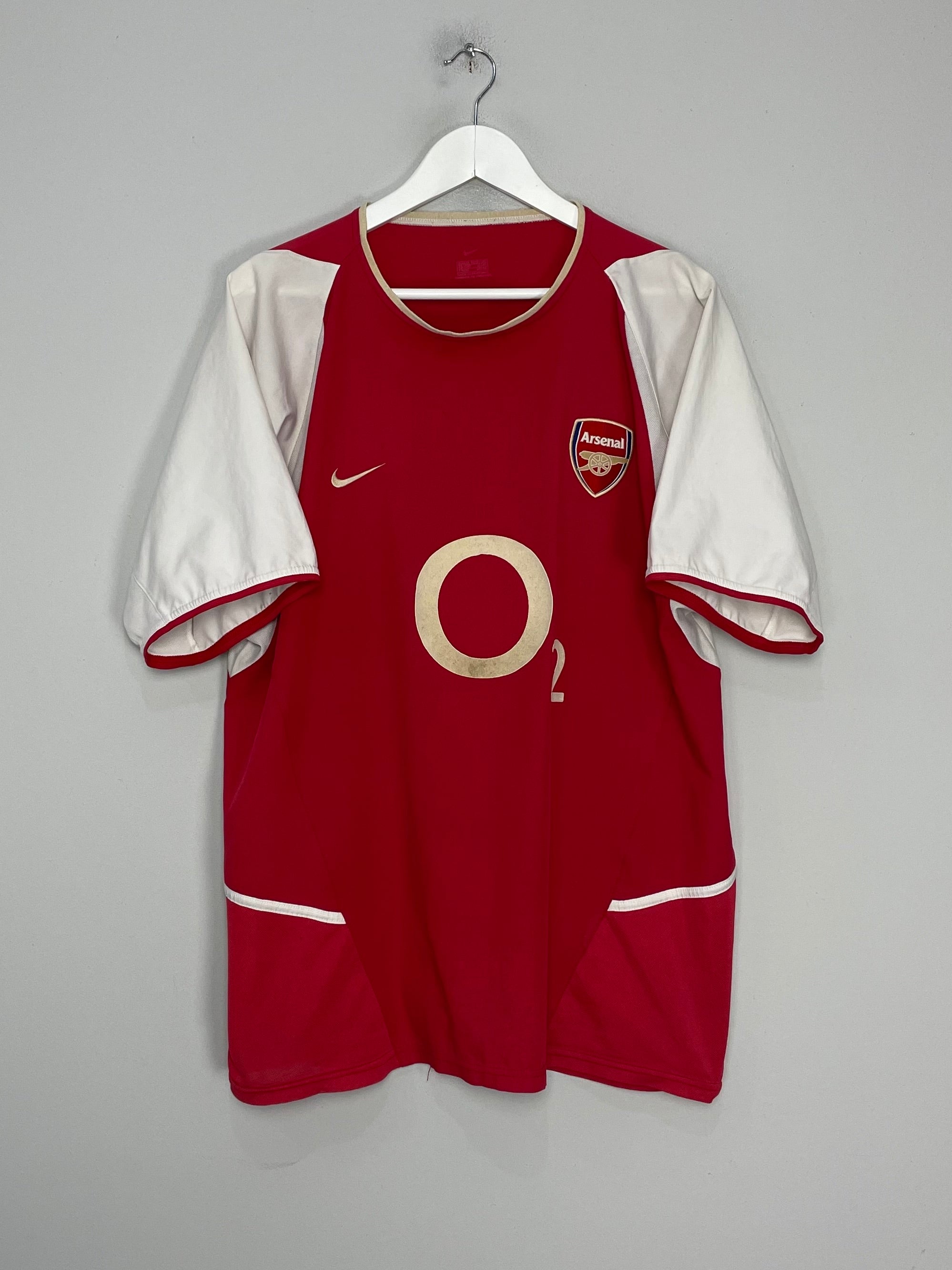 2002/04 ARSENAL HOME SHIRT (XXL) NIKE