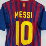 2011/12 BARCELONA MESSI #10 HOME SHIRT (S) NIKE