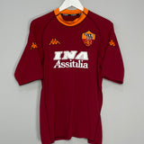 2000/01 ROMA BATISTUTA #18 HOME SHIRT (XXL) KAPPA