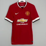 2014/15 MANCHESTER UNITED V.PERSIE #20 HOME SHIRT (M) NIKE