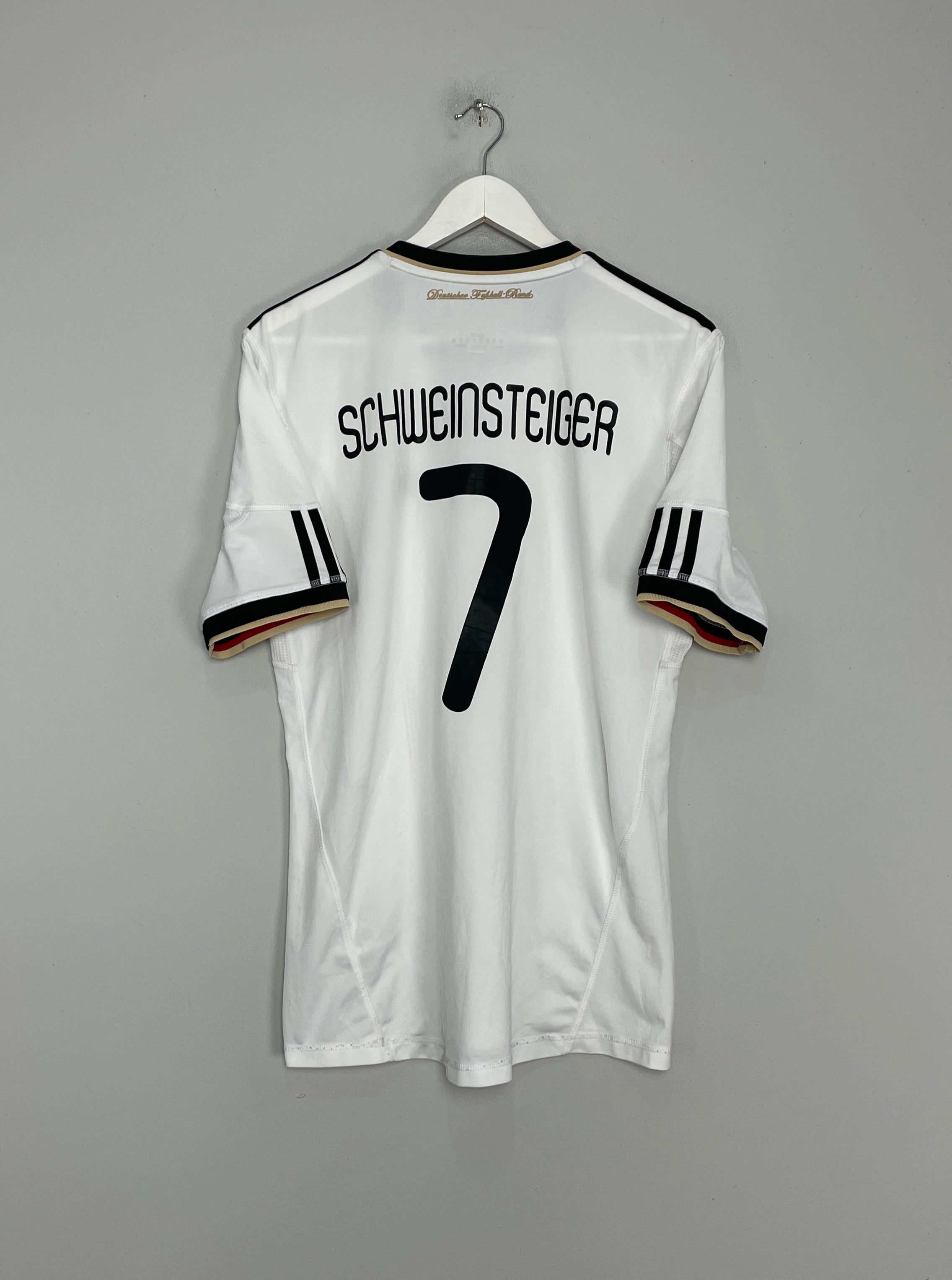 2010/11 GERMANY SCHWEINSTEIGER #7 HOME SHIRT (M) ADIDAS