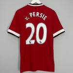 2014/15 MANCHESTER UNITED V.PERSIE #20 HOME SHIRT (M) NIKE