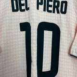 2003/04 JUVENTUS DEL PIERO #10 AWAY SHIRT (XL) NIKE