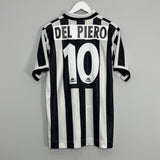 1996/97 JUVENTUS DEL PIERO #10 HOME SHIRT (L) KAPPA