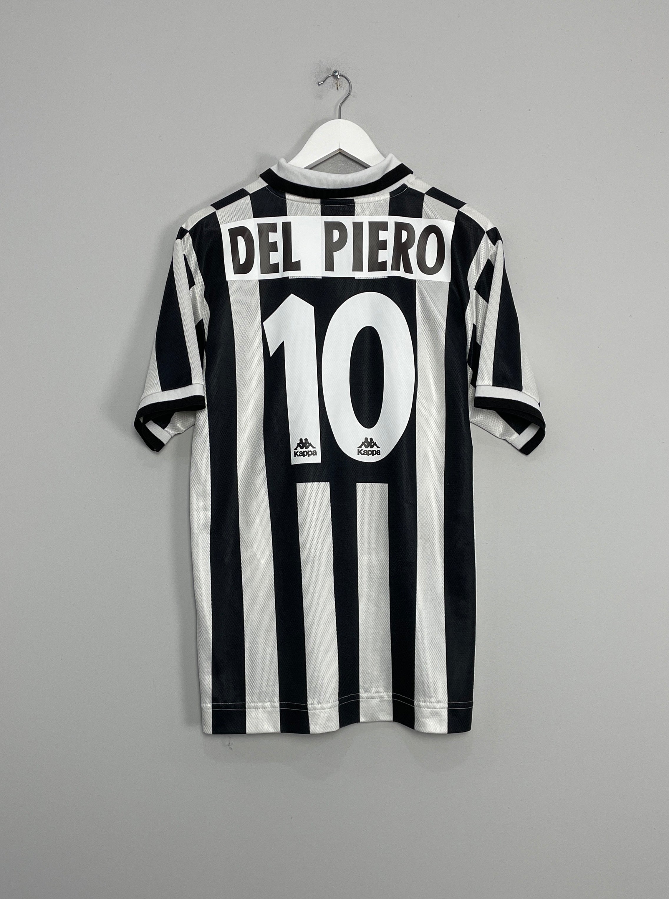 1996/97 JUVENTUS DEL PIERO #10 HOME SHIRT (L) KAPPA