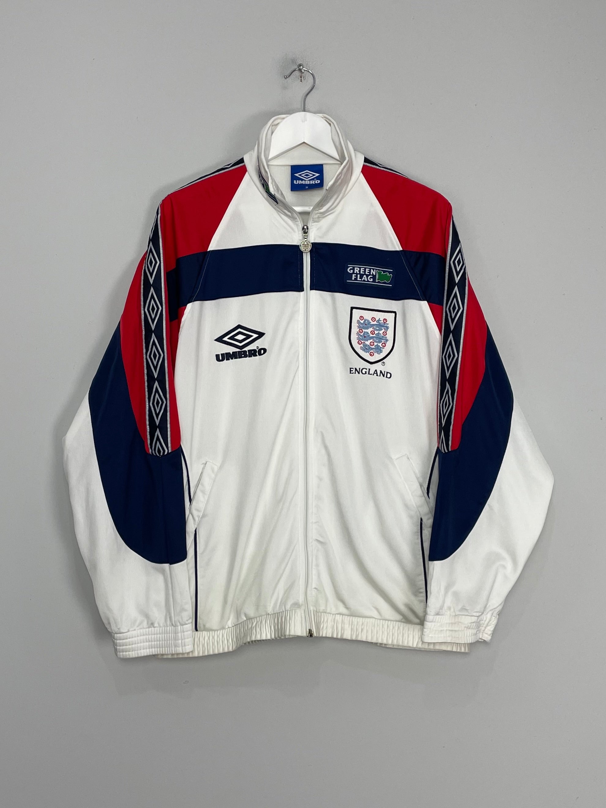 1998/99 ENGLAND TRACK JACKET (M) UMBRO