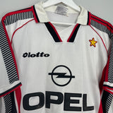 1997/98 AC MILAN AWAY SHIRT (L) LOTTO