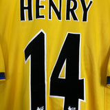 1999/01 ARSENAL HENRY #14 AWAY SHIRT (L) NIKE