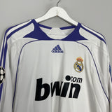 2007/08 REAL MADRID V.NISTELROOY #12 L/S C/L HOME SHIRT (L) ADIDAS