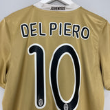 2008/09 JUVENTUS DEL PIERO #10 HOME SHIRT (M) NIKE