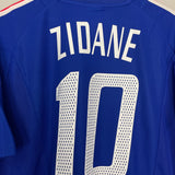 2002/04 FRANCE ZIDANE #10 HOME SHIRT (XL) ADIDAS