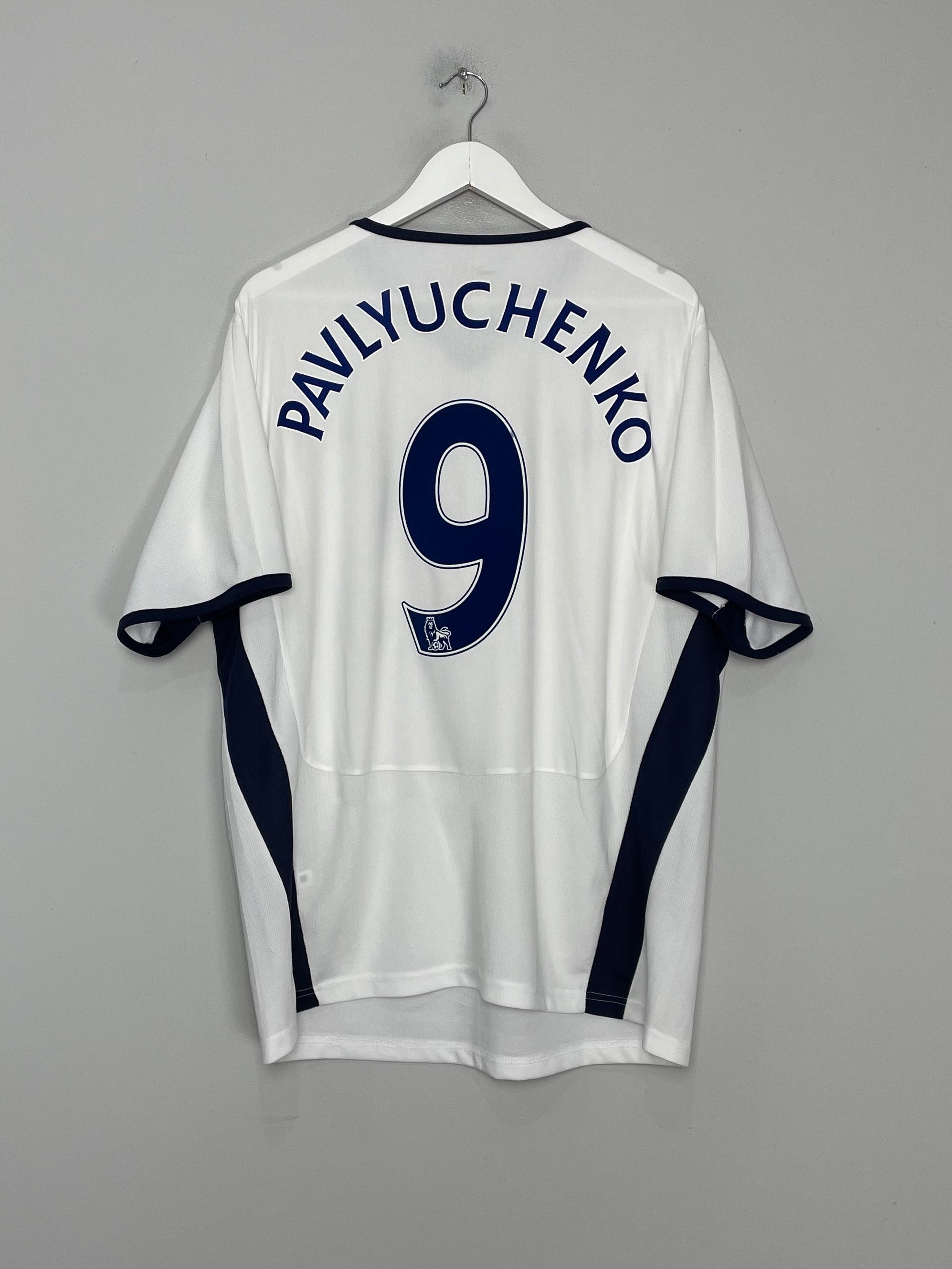 2008/09 TOTTENHAM PAVLYUCHENKO #9 HOME SHIRT (XL) PUMA