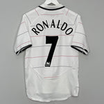 2003/05 MANCHESTER UNITED RONALDO #7 AWAY SHIRT (S) NIKE