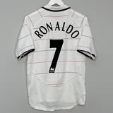 2003/05 MANCHESTER UNITED RONALDO #7 AWAY SHIRT (S) NIKE