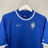 2000/02 BRAZIL AWAY SHIRT (XS) NIKE